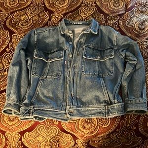 XL “Kikit” Blue Denim Jacket